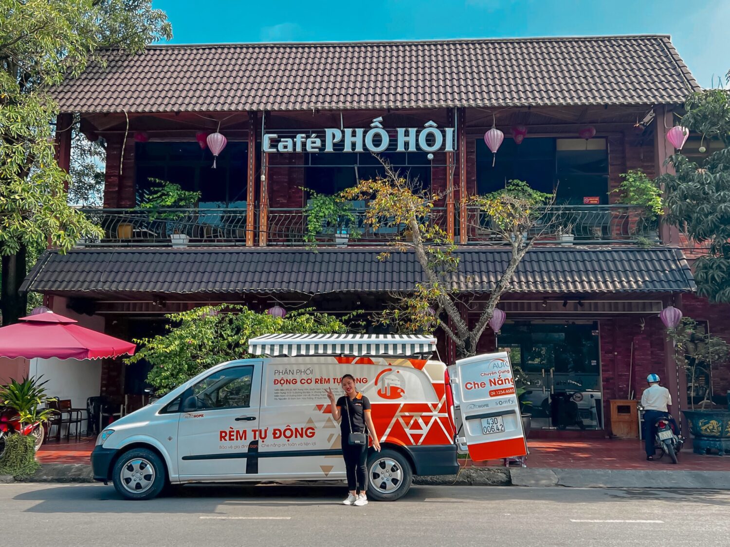 Quán Café Phố Hội là địa điểm tổ chức trưng bày xe mẫu tại TP Hải Dương